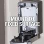 Master Lock Box, Electronic Wall Mount Key Safe with Personal Use Software Platform, 3-1/4 in. Wide, 5441D