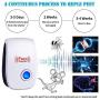 Ultrasonic Pest Repeller 6 Pack,Upgraded Electronic Pest Repellent Plug in Indoor Pest Control for Insects, Mosquito, Mouse, Cockroaches, Rats, Bug, Spider, Ant