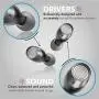 Lypertek PurePlay Z3 (Tevi) True Wireless Earbuds - 70 Hours Battery Life, Bluetooth 5.0 Earphones, IPX7 Waterproof (Up to 1 Meter) in-Ear Headphones, Black Lypertek PurePlay Z3 (Tevi) True Wireless Earbuds - 70 Hours Battery Life, Bluetooth 5.0 Earphones, IPX7 Waterproof (Up to 1 Meter) in-Ear Headphones, Black