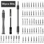 Precision Screwdriver Set with 98 Bit Set, 115 in 1 Repair Tool Kits for iPad, Tablets, Laptop, Electronics Device, Mobile/Phone Essential Home Repair Driver Kit