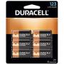 Duracell - 123 High Power Lithium Batteries - 6 Count