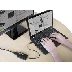 Plugable USB 3.0 to DisplayPort 4K UHD (Ultra-High-Definition) Video Graphics Adapter for Multiple Monitors up to 3840x2160 (Supports Windows 10, 8.1, 8, 7)