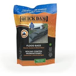 Quick Dam QD1224-2 Water Activated Flood Bags (2 Pack), Black, 2 Count