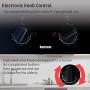 Electric Cooktop, Built-in Ceramic Cooktop Hard Wired, 220-240V Electric Stove Top with 2 Burners, 9 Heating Level, Knob Control, Auto Shut Down Protection