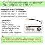 iMah Ryme B1-3 BT162342 BT262342 Cordless Phone Batteries Compatible with VTech CS6409 CS6419 CS6429 CS80100 AT&T CL81101 EL5210 EL52400 Handset Telephone (Pack of 6)