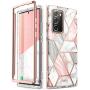 i-Blason Cosmo Series Case Designed for Galaxy Note 20 5G 6.7 inch (2020 Release), Protective Bumper Marble Design Without Built-in Screen Protector (Marble)