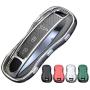 TPU White Key Cover for Porsche 2020 2021 Porsche Panamera Cayenne Macan 918 fit car Keyless Entry Remote Key case Shell Bag
