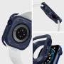 Spigen Rugged Armor Designed for Apple Watch Case for 44mm Series 6/SE/5/4 - Navy Blue