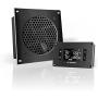 AC Infinity AIRPLATE T3, Quiet Cooling Fan System 6'' with Thermostat Control, for Home Theater AV Cabinets