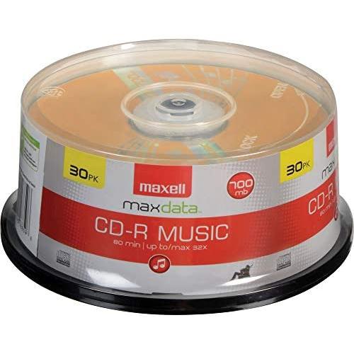Maxell 625335 High-Sensitivity Recording Layer Recordable CD (Audio Only) 700mb/80 min