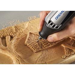 Dremel 4000-4/34 Variable Speed Rotary Tool Kit - Engraver, Polisher, and Sander- Perfect for Cutting, Detail Sanding, Engraving, Wood Carving, and Polishing- 4 Attachments & 34 Accessories
