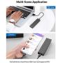 ORICO M.2 NVMe SSD Enclosure, USB 3.1 Gen 2 (10 Gbps) to NVMe PCI-E M.2 SSD Case Support UASP for NVMe SSD Size 2230/2242/2260/2280(up to 2TB)