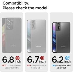 Spigen Ultra Hybrid Designed for Galaxy S21 Case (2021) - Matte Black