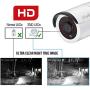 Kingkong Smart 1080P 4CH Home Security Camera System, 4PCS 1920TVL DVR CCTV Cameras Outdoor, Wide Viewing Angle, IP67 Weatherproof, 98ft Night Vision, Motion Alert