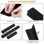 Kootek 118-Inch Cable Management Sleeves with Cable Ties, Neoprene Cable Organizer Cord Cover Wire Hider for TV Computer Office Theater (Large, Black)