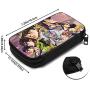 Hxuedan Jojos Bizarre Adventure The Data Cable Storage Bag is A Portable and Independent Design SuitableVFor Travelers to Place The Data Cable, Earphone and Electronic Product Data Cable Storage Bag