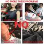 MIRKOO Car Seat Belt Cover Pad, 2-Pack Soft Car Safety Seat Belt Strap Shoulder Pad for Adults and Children, Suitable for Car Seat Belt, Backpack, Shoulder Bag, Laptop Computer Bag (Red)