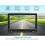 Fookoo Ⅱ HD 1080P Backup Camera System Kit,7 DVR Dual Split Screen Monitor, IP69 Waterproof Rear View Camera for Truck/Semi-Trailer/Box Truck/RV, Sharp CCD Chip,100% Not Wash Up (FHD2-Wired)