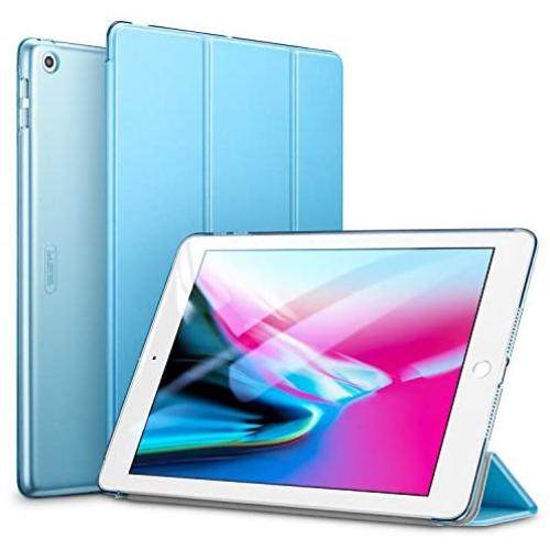 ESR Yippee Trifold Smart Case for iPad 6th Generation 2018/2017 (Not for iPad 10.2) [Lightweight] [Multi-Angle Viewing Stand Case] [Auto Sleep/Wake] for iPad 5th/6th Gen - Light Blue
