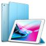 ESR Yippee Trifold Smart Case for iPad 6th Generation 2018/2017 (Not for iPad 10.2) [Lightweight] [Multi-Angle Viewing Stand Case] [Auto Sleep/Wake] for iPad 5th/6th Gen - Light Blue
