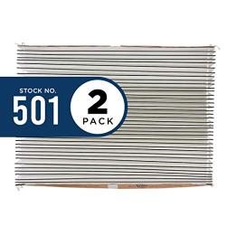 Aprilaire 501 Replacement Furnace Air Filter for Aprilaire Whole Home Electronic Air Purifier Model: 5000, MERV 16, Allergy, Asthma, & Virus Air Filter (Pack of 2)