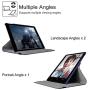 iPad Air (3rd Gen) 10.5'' 2019 / iPad Pro 10.5'' 2017 Case,360 Degree Rotating Stand Smart Case Protective Cover with Auto Wake Up/Sleep Feature Cover for ( A2152/A2123/A2153/A2154 / A1701/A1709)