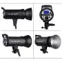 Godox SK400II Professional Compact 400Ws Studio Flash Strobe Light Built-in Godox 2.4G Wireless X System GN65 5600K with 150W Modeling Lamp for E-Commerce Product Portrait Lifestyle Photography