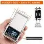 Ataller Digital Pocket Scale, 0.001oz/0.01g 200g Precision Portable Jewelry Scale, Mini Electronic Gram Weight Scales, Tare, Auto Off, Stainless Steel, White Backlit Display (Max:200g/d=0.01g) Ataller Digital Pocket Scale, 0.001oz/0.01g 200g Precision Portable Jewelry Scale, Mini Electronic Gram Weight Scales, Tare, Auto Off, Stainless Steel, White Backlit Display (Max:200g/d=0.01g)
