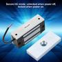 DC 12V Electromagnetic Locks Alluminum Electronic Magnetic Door Lock with 60kg Linear Pull for Access Control