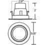 Morris Products LED Recessed Lighting Retrofit Kits – for Recessed Downlighting, Alternative to Incandescent Lights – Energy Efficient, Dimmable - Baffle Bezel, 3000K, 10.5 Watts, 4”
