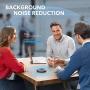 Anker PowerConf+ Bluetooth Speakerphone with Bluetooth Dongle, 6 Mics, Enhanced Voice Pickup, 24H Call Time, Bluetooth 5, USB C, Conference Speaker, Compatible with Leading Platforms, for Home Office