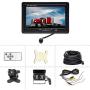 HD Backup Camera Kit 7 Inch LCD Rear View Camera Monitor, P67 Waterproof Night Vision, Easy Installation Back up Rearview Cam for Trucks, RVs, Trailers, Bus, Harveste, Pickup, Motor Home, Van ect.