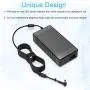 230W AC Charger Fit for Asus GU501G GU501GM GU501 GU502GV GU502GU GU502G GU502 GM501GS GM501GM GM501G GM501 GR8 II Strix XG438Q ROG Zephyrus M Gaming 180W 150W Monitor Laptop Power Supply Adapter Cord