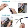 ORIA Precision Screwdriver Set (New Version), 142 in 1 with 120 Bits Mini Magnetic Screwdriver Kit Repair Tool Kit with Portable Bag for Electronic PC Computer iPhone MacBook Jewelers Game Console