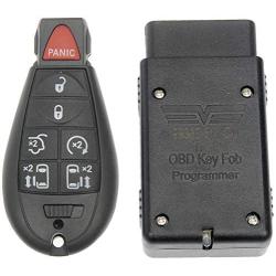Dorman 99366 Keyless Entry Transmitter for Select Chrysler/Dodge Models, Black (OE FIX)