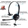 Sinseng 3.5mm Cell Phone Headset with Noise Canceling Microphone Compatible with iPhone Samsung Huawei HTC Mobile Phone Smartphones iPad Laptop Skype Tablets Webinar Microsoft Teams Office Call Center