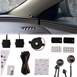 BY-J 24GHz Millimeter Wave Radar BSD Blind Spot Monitoring and Line Assist System Automobile BSM Blind Spot Dectetion Rearview Mirror Blind Spot Prompt Warning Radar LED Sign General
