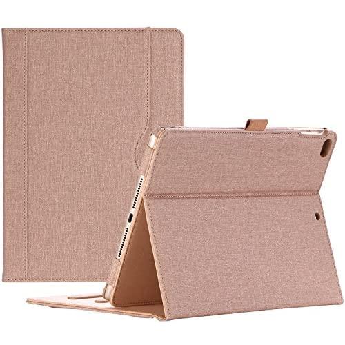 ProCase iPad 9.7 Case (Old Model) 2018 iPad 6th Generation / 2017 iPad 5th Generation Case - Stand Folio Cover Case for Apple iPad 9.7 inch, Also Fit iPad Air 2 / iPad Air –Khaki