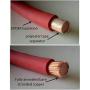 1/0 Gauge 1/0 AWG 5 Feet Black + 5 Feet Red Welding Battery Pure Copper Flexible Cable Wire - Car, Inverter, RV, Solar