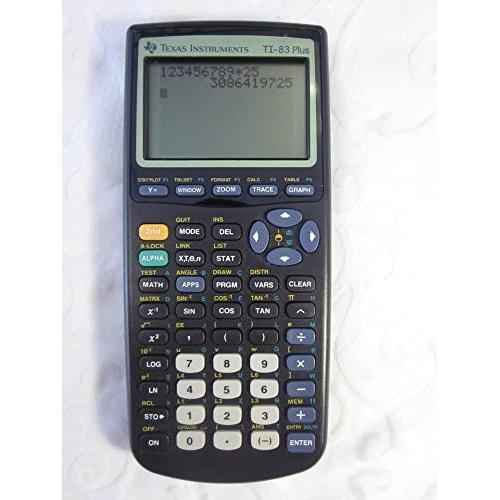 Texas Instruments TI 83 Plus Graphics Calculator