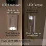 2Pack-SOZULAMP Illuminated Light Switch-Easy Install,Auto On/Off GuideLight White Wall Switches with Night Lights,Single Pole,15 Amp 120/277V,Decora Paddle Rocker AC Quiet Switch(Daylight LED)