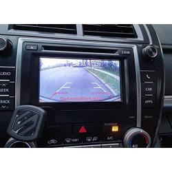 PYvideo Rear Backup Camera Kit for Toyota Camry, Corolla, Prius, Rav4 and More (2012, 2013, 2014) - (Color: Chrome)