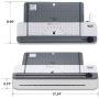 Nuova 2 in one Thermal Laminator/Paper Cutter, 13'' Max Width, Quick Warm-Up, White/Grey