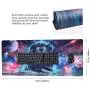Timor Professional Gaming Mouse Pad, Custom Design Stitched Edges Waterproof Non-Slip Rubber Base Mousepad Great for Laptop, Computer & PC (90x40 shiziA10)