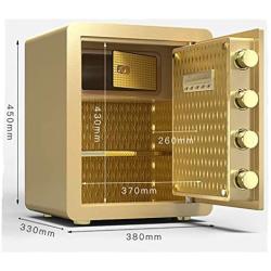 LP-LLL Safe Box - Mechanical Safe,Office Mini Security Cabinet,Home All Steel 40cm Anti-Theft Safe for Fireproof Waterproof