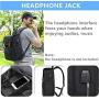 Anti Theft Laptop Backpack Men Women Vintage Backpack Bookbag School College Backpacks Stylish Water Resistant Backpack with USB Port Fashion Black Fits 15.6 Inch Laptop and Notebook