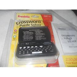 Franklin CWP 100 CrossWord Puzzle Solver