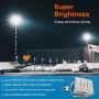 240W LED Shoebox Retrofit Kit Light 5700K E39 Replacement Light Led for Garage Parking Lot HID Fixtures ETL DLC Listed (Input 200-480V)