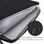 13-13.5 Inch Laptop Briefcase Men Women Bag with Handle for Dell Inspiron 13 5000 7000/XPS 13 7390, New Macbook Pro 13 A2338, Lenovo Yoga 720/730 13, Acer Aspire R13, HP Pavilion/HP Envy 13 Case,Black