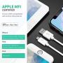 iPhone Charger MFi-Certified Lightning Cable - Made for iPhone X / 8/8 Plus / 7/7 Plus / 6/6 Plus / 5S (6FT White)